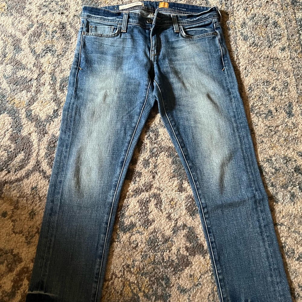 Pilcro and the letterpress cropped Hyphen jeans.